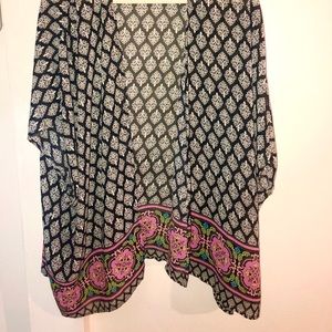 Kimono Shall Beach Swimwear Coverup